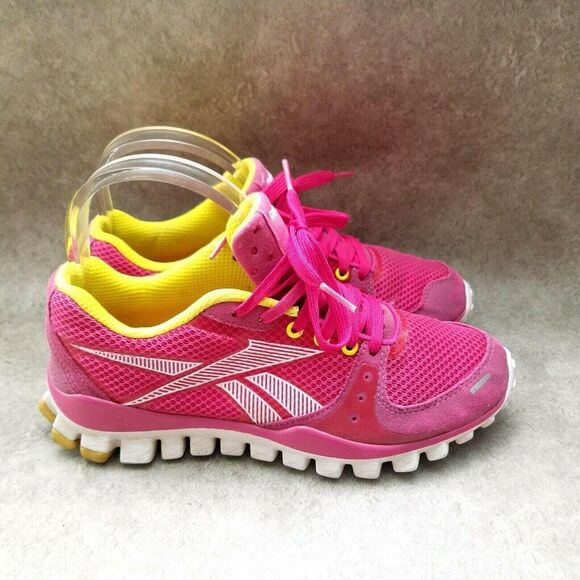 Reebok Womens Realflex Transition J90199 Sz 6 M Pink  Running Shoes - Picture 5 of 10